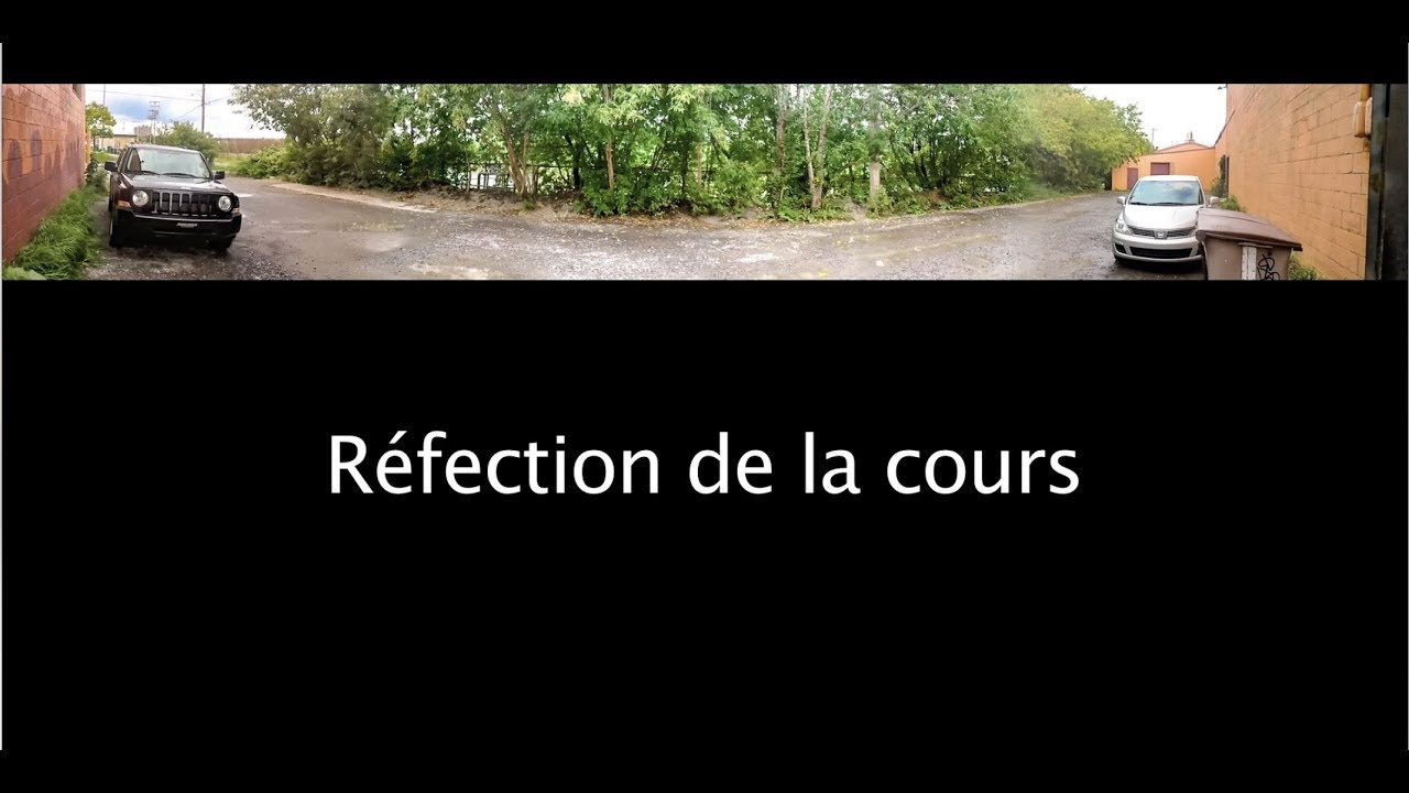 Sonum TV - Refection de la cours (La Corriveau - Going Under) - Productions MAL - 2018