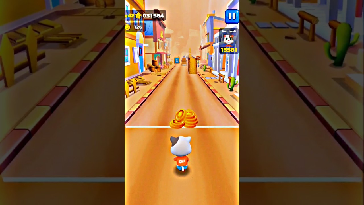 Talking Tom Gold Run: I BROKE THE GAME (New World Record?!)