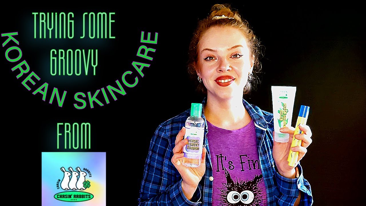 Let's try the Korean skincare brand Chasin Rabbits