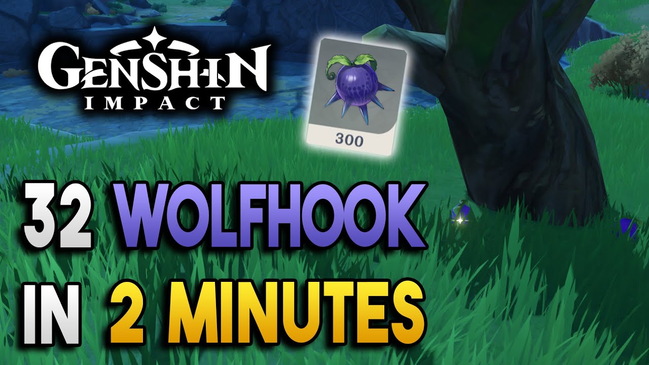 Wolfhook Locations - Fast and Efficient - Razor Ascension Materials -【Genshin Impact】