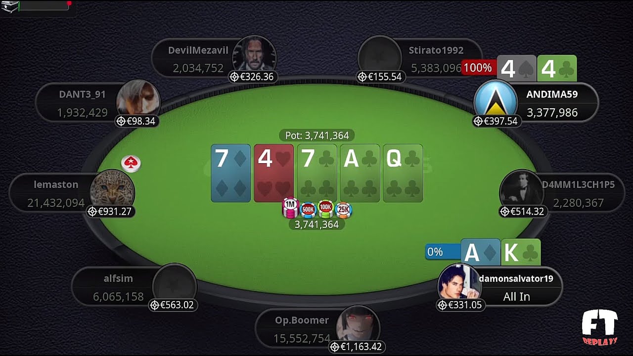 🇮🇹 MicroMillions-007: &euro;75 SUPER HIGH ROLLER 28/01/24 D4MM1L3CH1P5 | alfsim - Final Table Replay