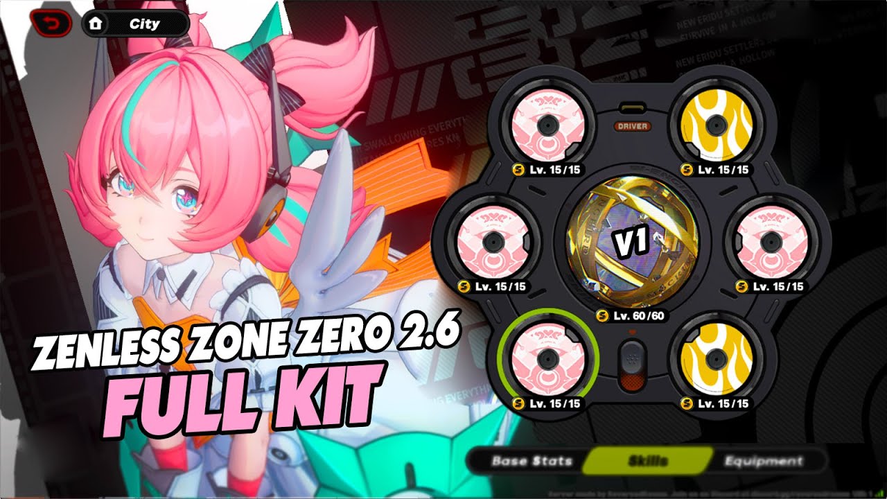 ZZZ 2.6v1 &ndash; Aria Full Kit Showcase | W-Engine, Drive Disk & Mindscape Cinema