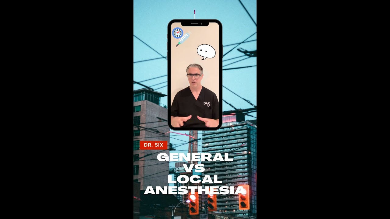 General vs local anesthesia - which one to choose? (with Dr.six)