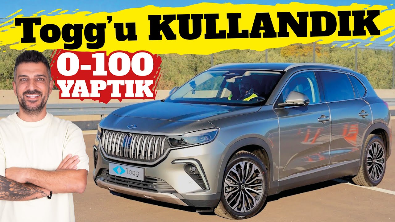 Togg’u CEO’suyla Birlikte Kullandık | 0-100 Yaptık