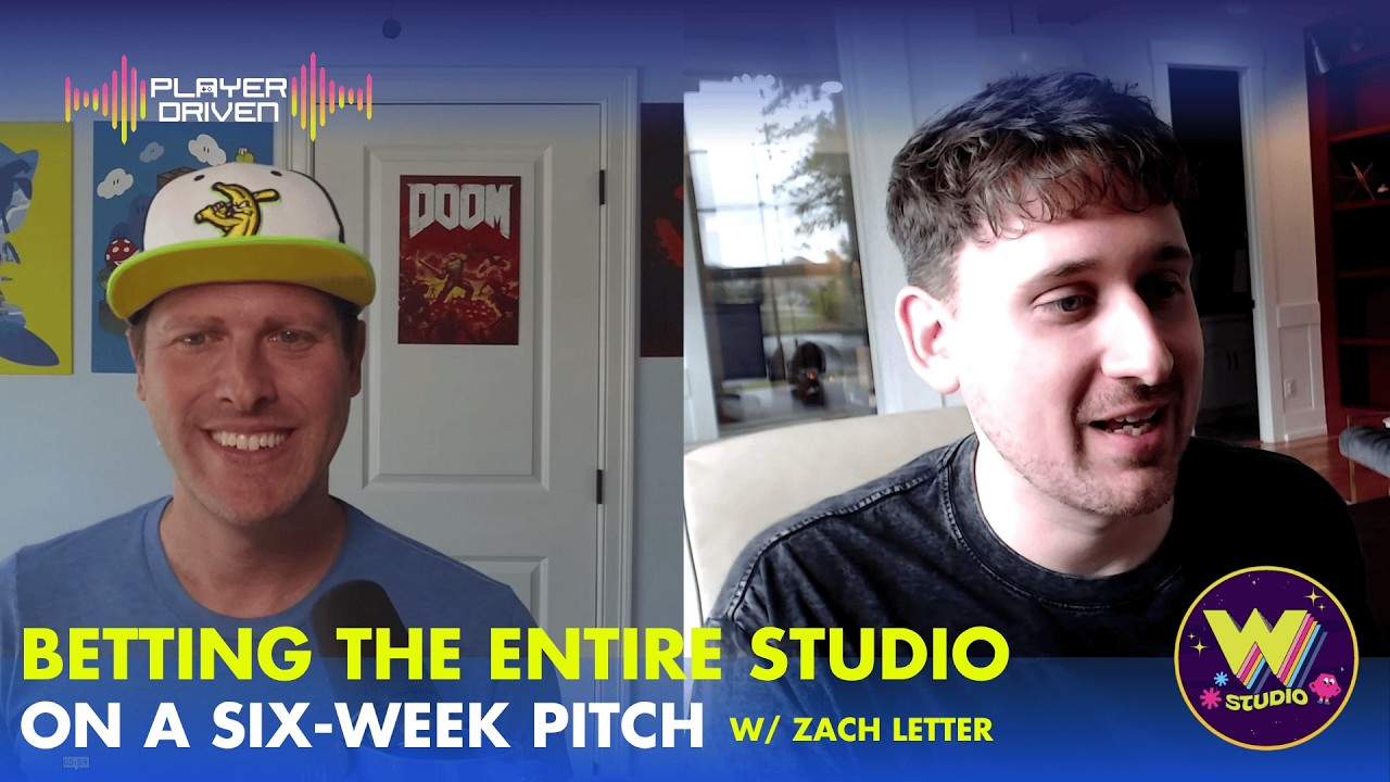 Betting the Entire Studio on a Six-Week Pitch &mdash; Zach Letter, WonderWorks