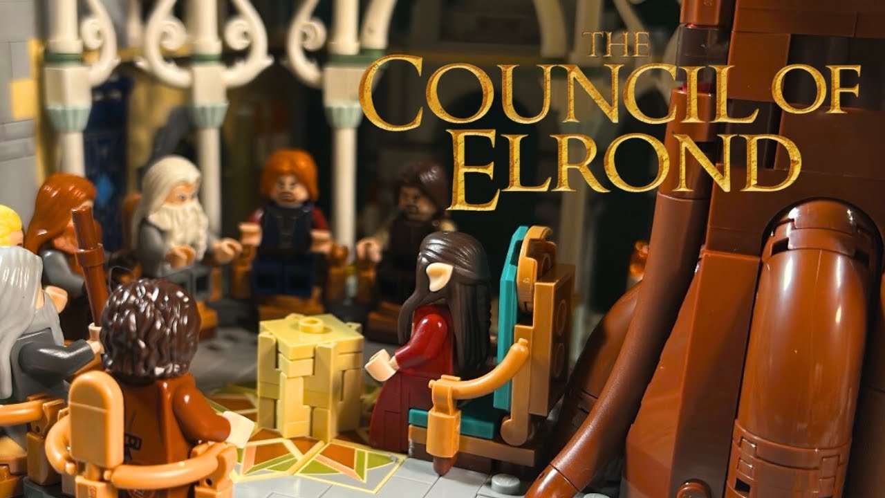 The Council of Elrond (Full Extended Scene in Lego)