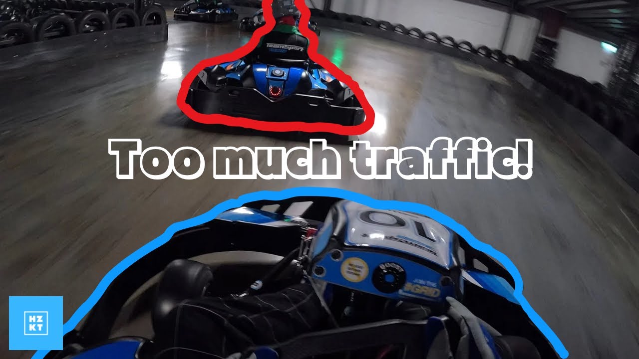 Too much traffic at TeamSport Watford - HazzaKarting  - 4K