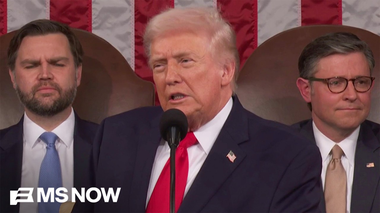‘This is the golden age of America’: Trump opens State of the Union address