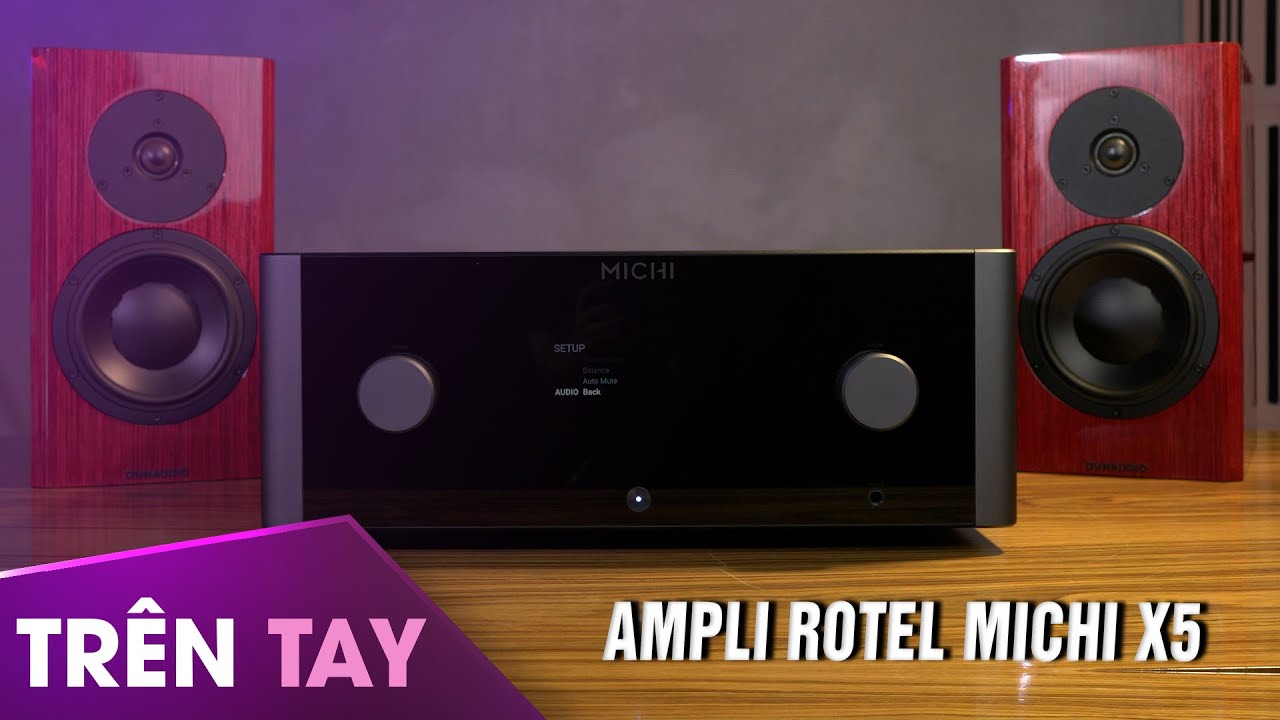 Ampli Rotel Michi X5