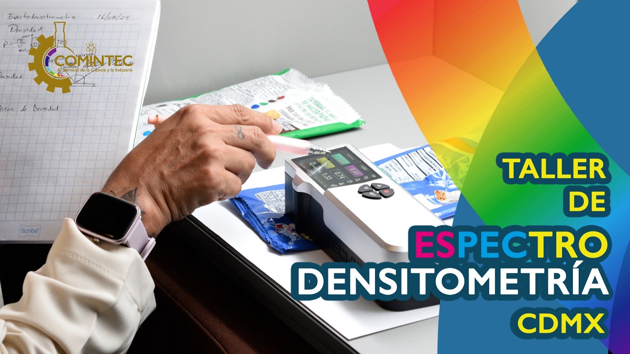 &iexcl;TALLER DE ESPECTRO DENSITOMETR&Iacute;A CDMX!