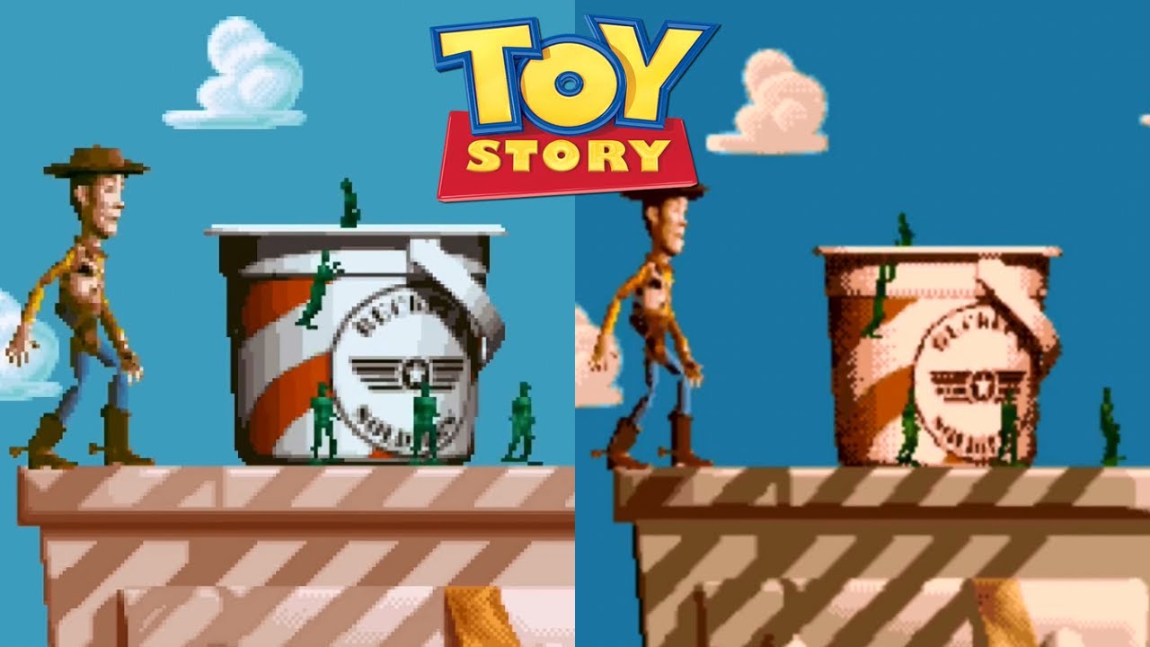 Toy Story - SNES VS. Sega Genesis (Mega Drive)