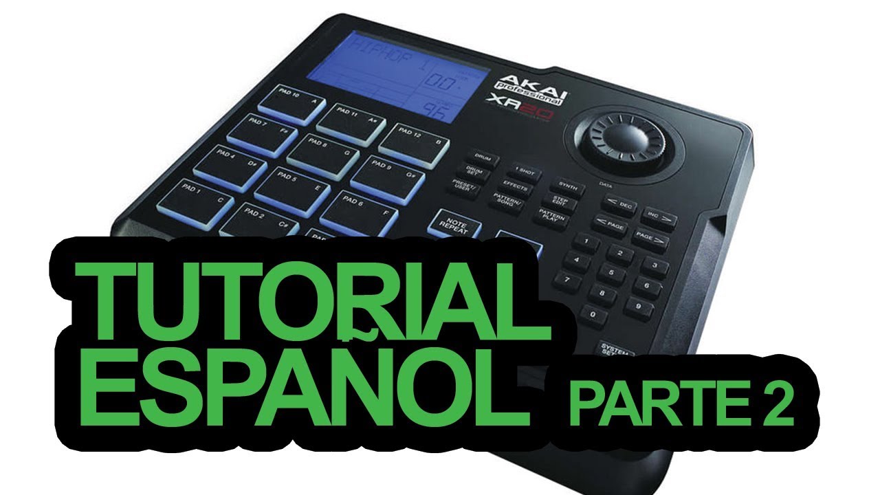 Akai xr20 en español /Parte 2