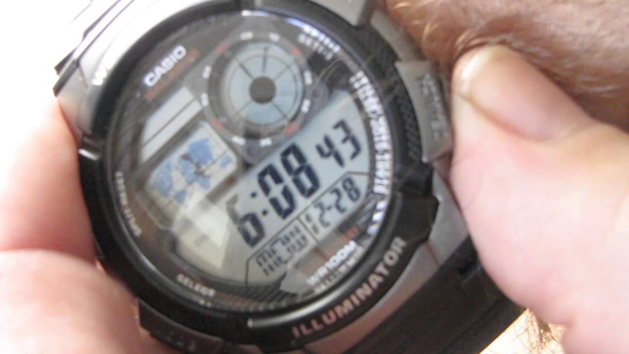 Casio Men's World Time Black Illuminator Digital Watch Review
