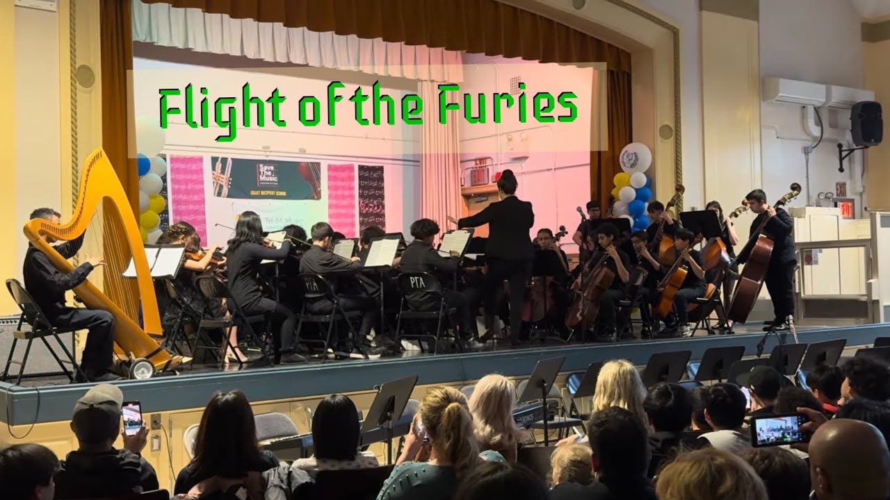 Flight of the Furies by Steven Chen - Performed by NYC Middle School Orchestra