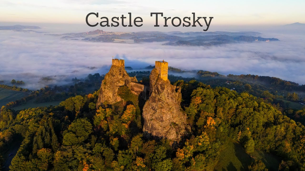 Kingdom Come: Deliverance 2 Castle Trosky With Drone In 4K | DJI Mini 3 Pro