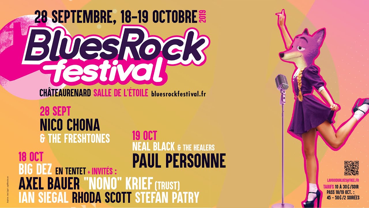 Blues Rock Festival Châteaurenard 2019