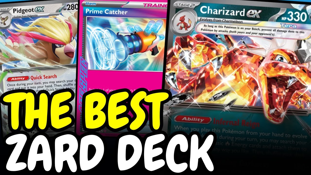 The BEST Charizard ex Deck | Post Rotation Pokemon TCG Temporal Forces