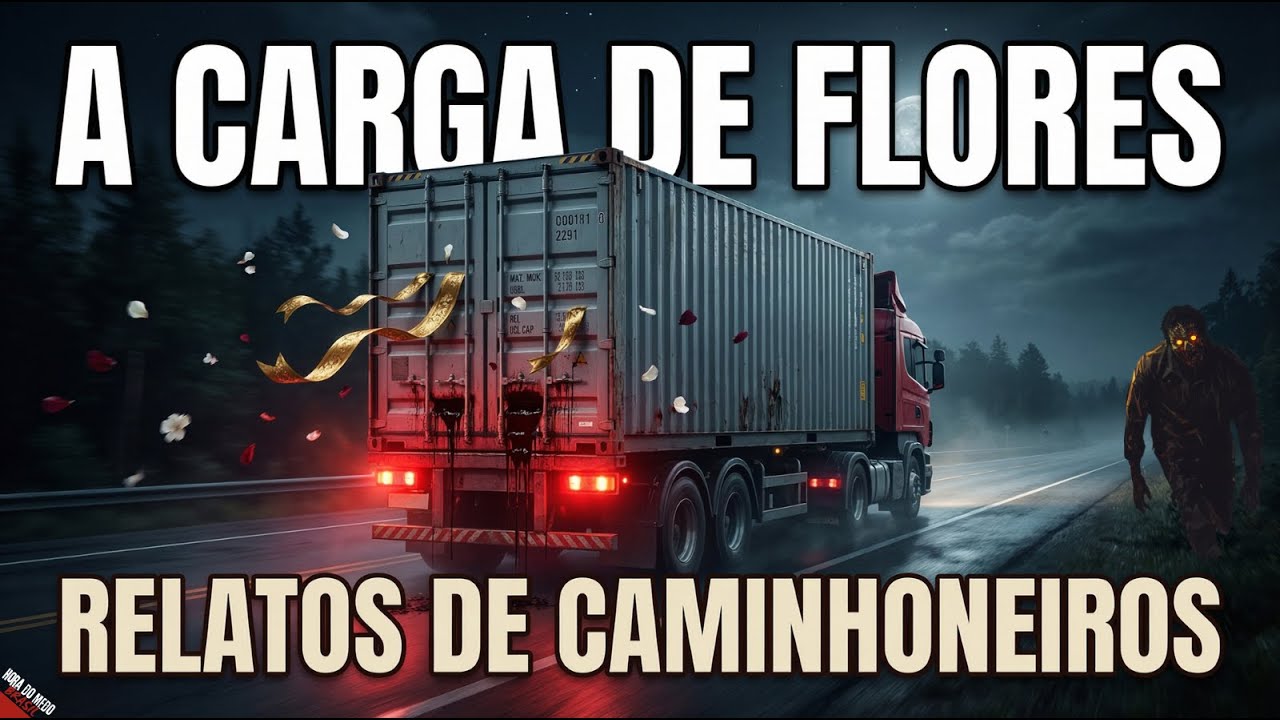 4 RELATOS DE TERROR DE CAMINHONEIROS - HISTÓRIAS DE TERROR SINISTRAS NA ESTRADA - A CARGA