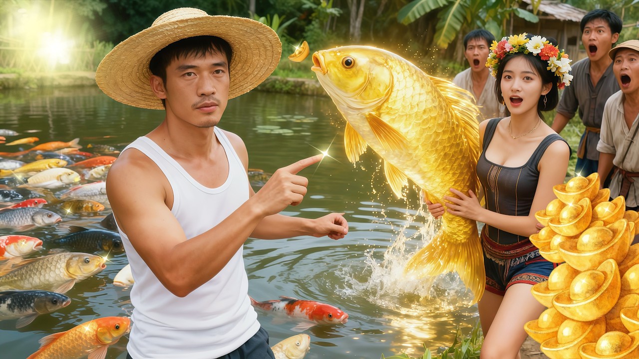 全村笑他傻，覺醒神術後，他靠養魚逆襲成首富！