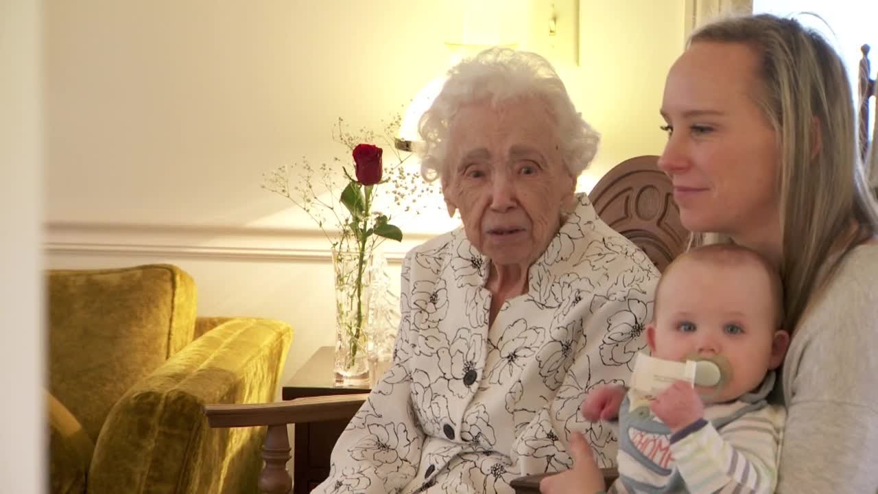 Nashville woman celebrates turning 105 years old