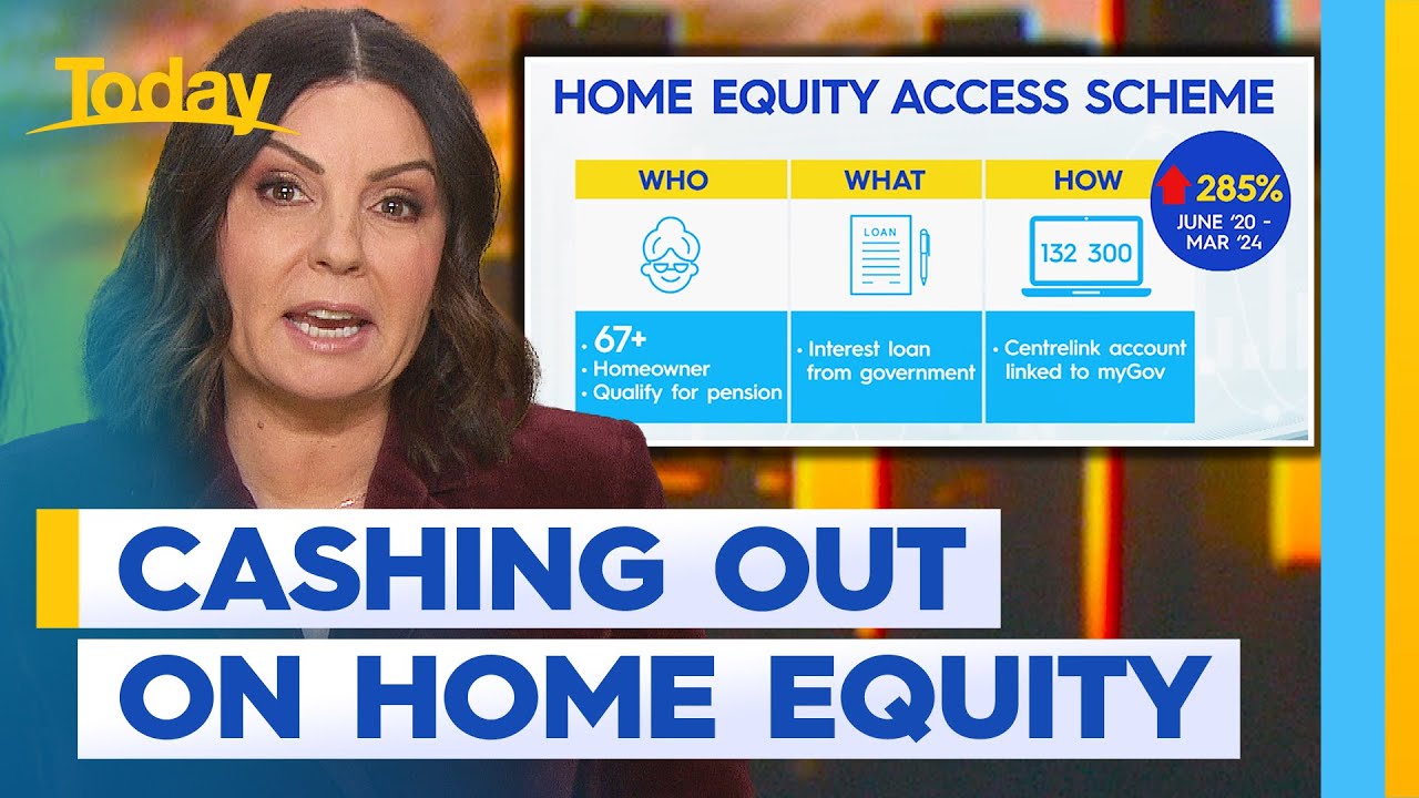 More Aussies opting to cash out their home equity | Today Show Australia