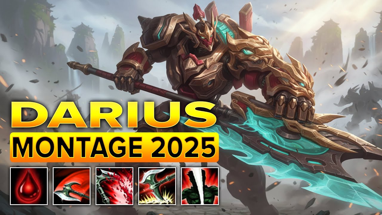 Darius Montage 2025 - High Elo Darius Best Plays
