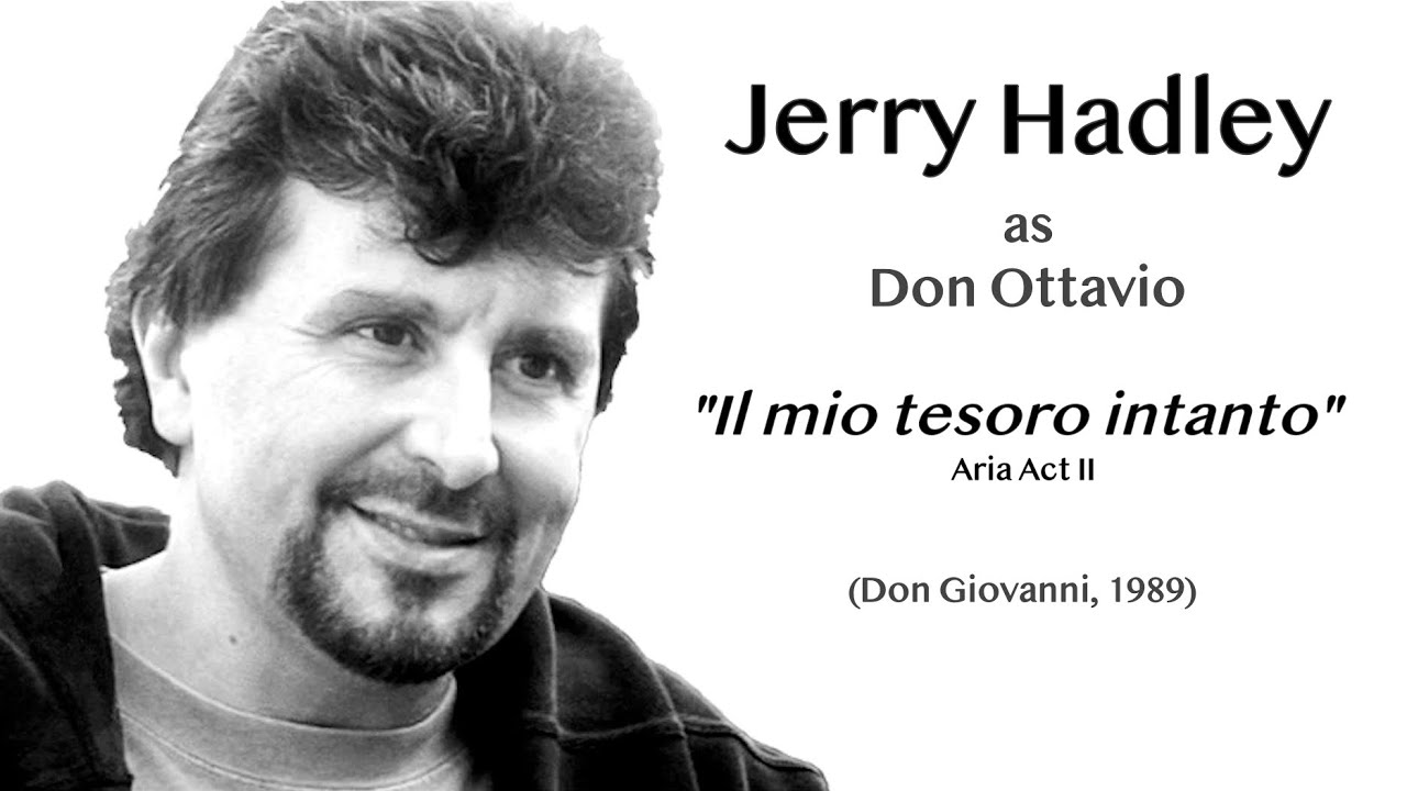 Jerry Hadley as Don Ottavio - Il mio tesoro intanto - Aria Act II (Wien 1989)