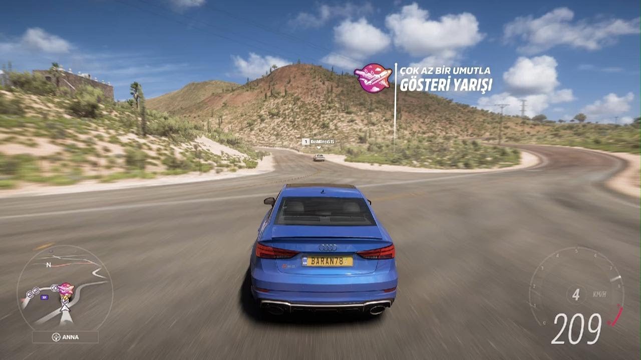 Forza Horizon 5 Audi Rs3