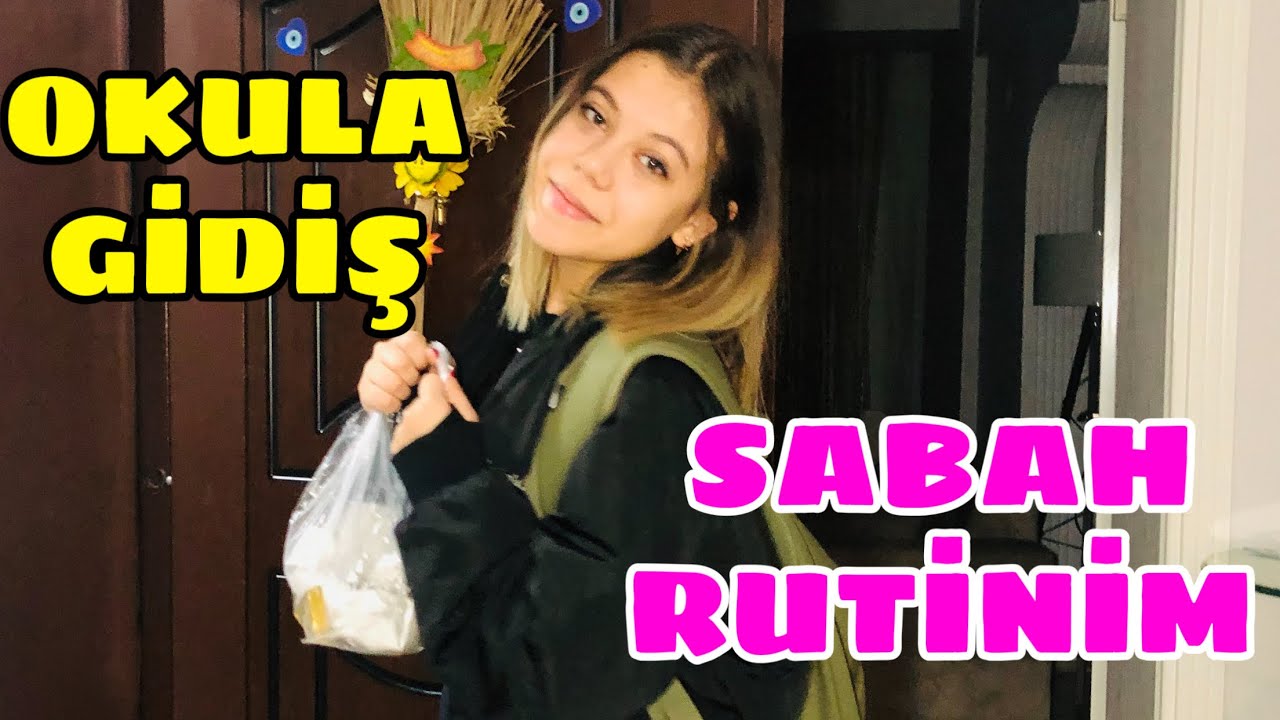OKULA GİDİŞ SABAH RUTİNİM Tuana Zeybek