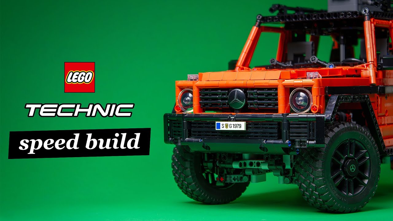 Mercedes-Benz G 500 PROFESSIONAL | LEGO Technic | ASMR Speed Build!
