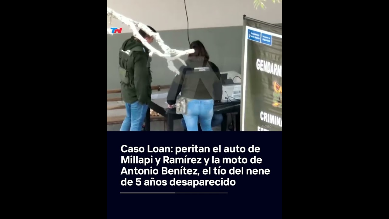CASO LOAN: Peritaron el auto de Millapi y Ram&iacute;rez y la moto de Antonio Ben&iacute;tez, t&iacute;o de Loan