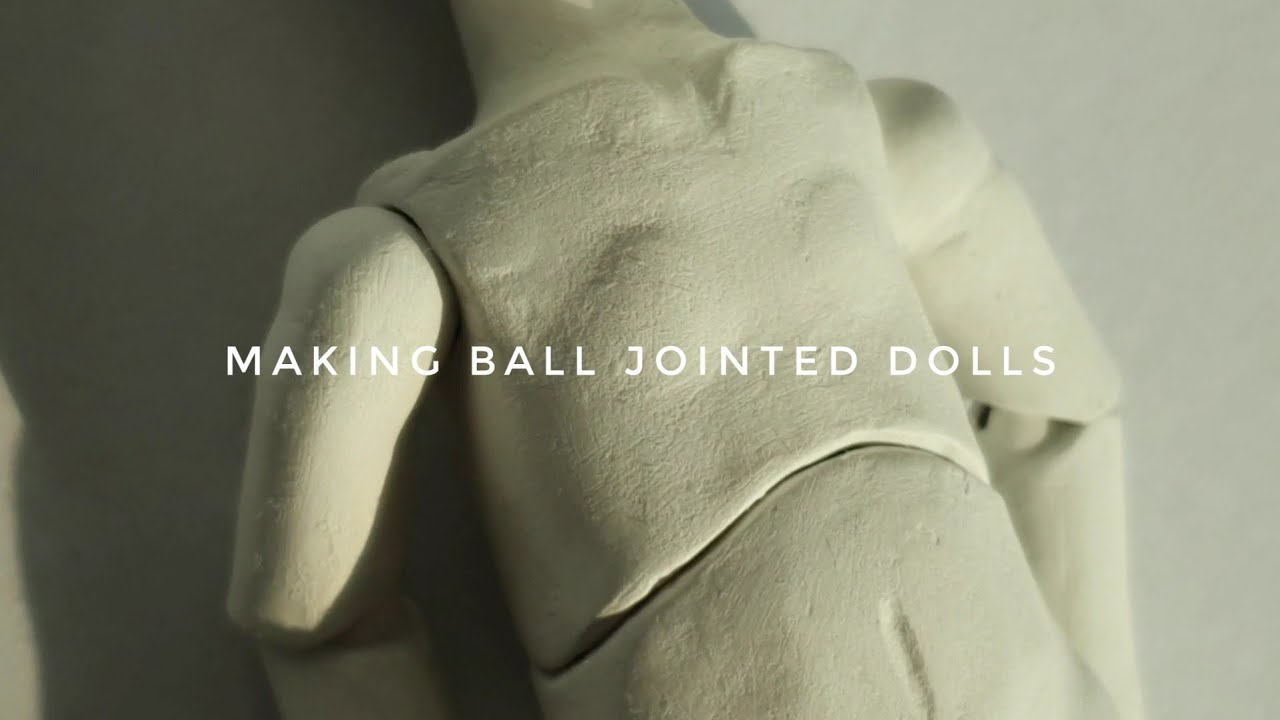 지점토로 구체관절인형 만들기/making ball jointed dolls