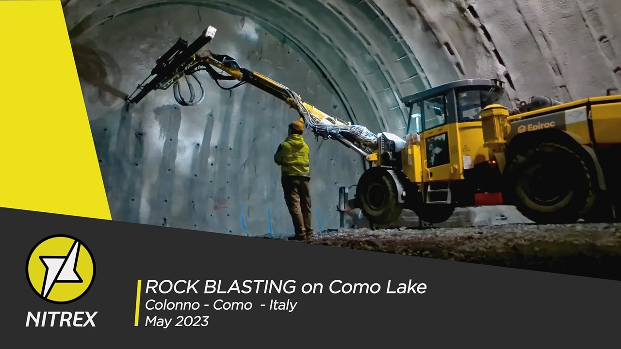 119 - NITREX - Variante alla Tremezzina - Tunnel excavation
