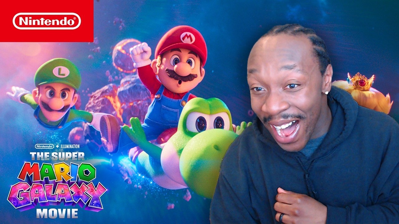 SticQeno Reacts To The Super Mario Galaxy Trailer