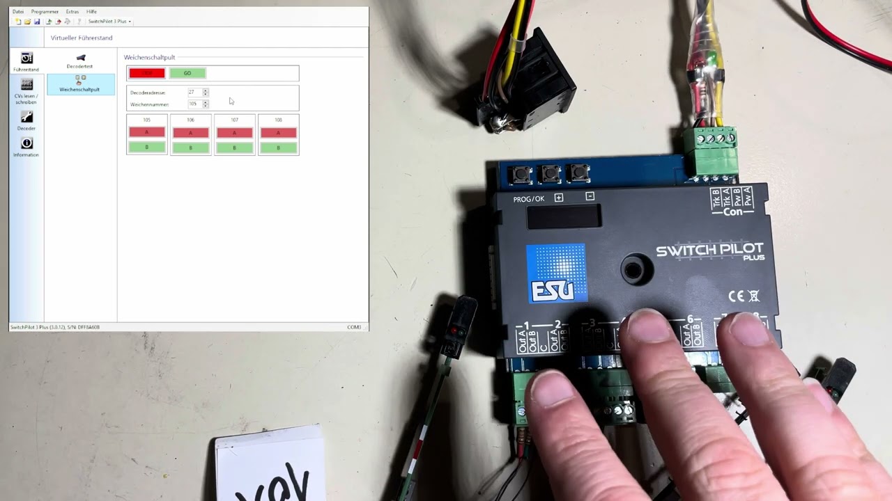 Switchpilot V3+ Anschlussproblem? - Signale schalten falsch, Kundenauftrag per Post (MBWS #080)
