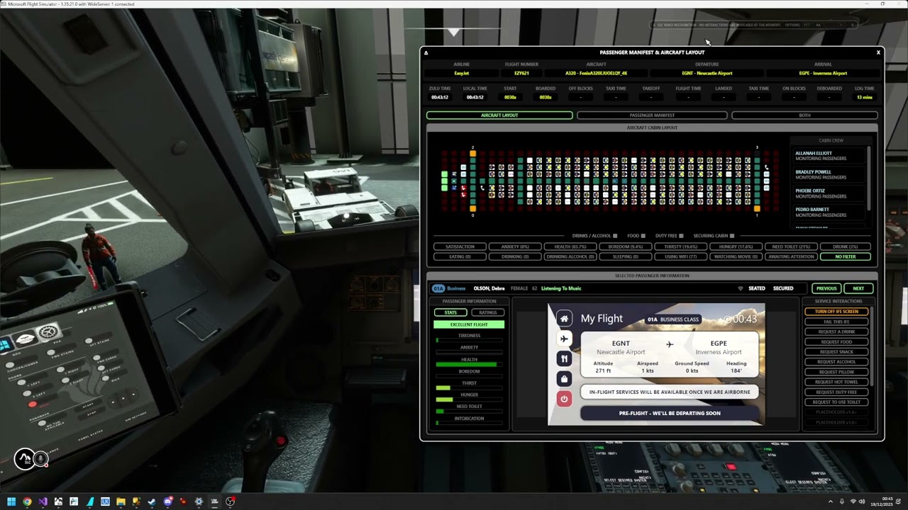 Self-Loading Cargo 1.6.2.2 Preview - Dynamic Interactive In-flight Entertainment System