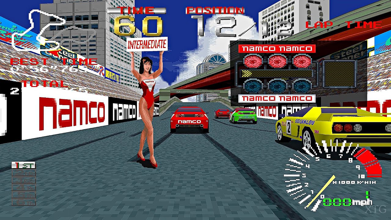 Ridge Racer PS1 Gameplay HD (Beetle PSX HW)
