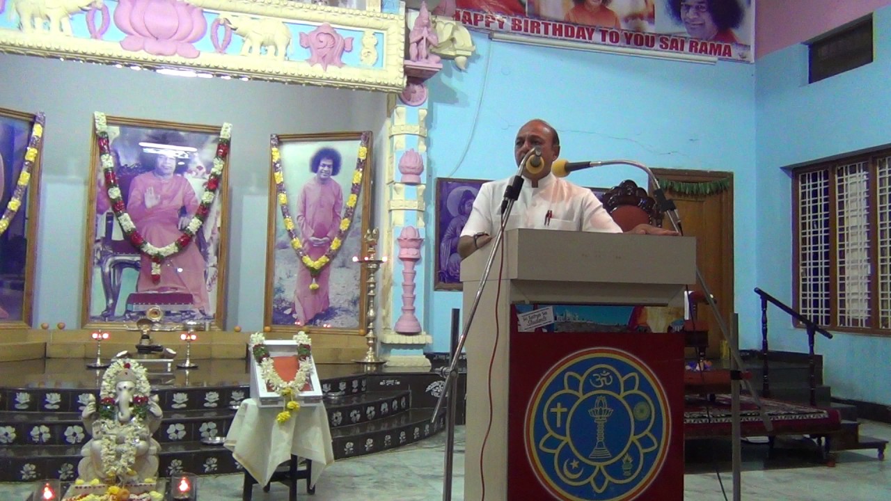 22nd Samarpan talk by Sri.K R Vedanarayanan on December 18th 2016 at Bhel Hyderabad