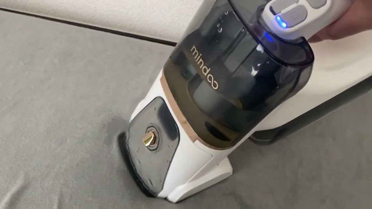 Mindoo PureXの掃除の様子