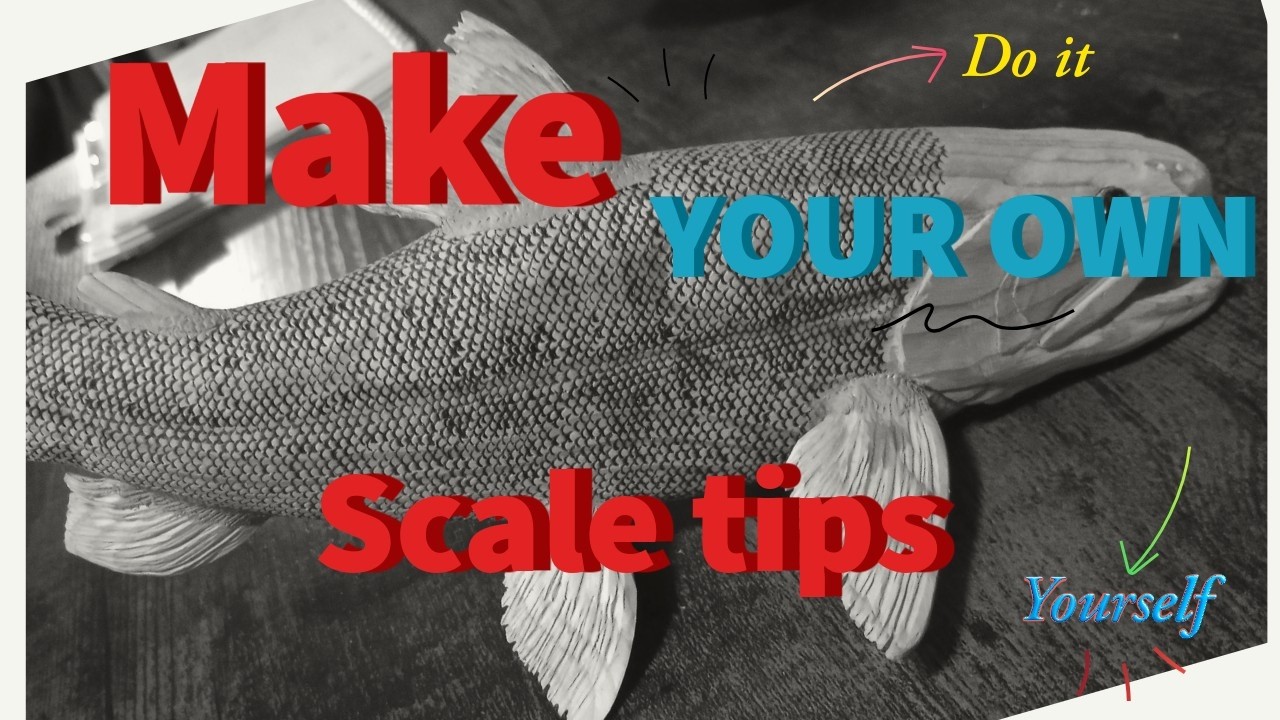 How to make a fish scale tip for your wood burner.