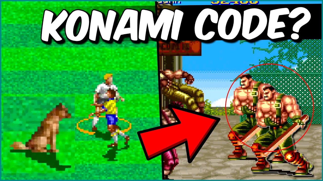 12 JOGOS que usam KONAMI CODE e voce NÃO SABIA