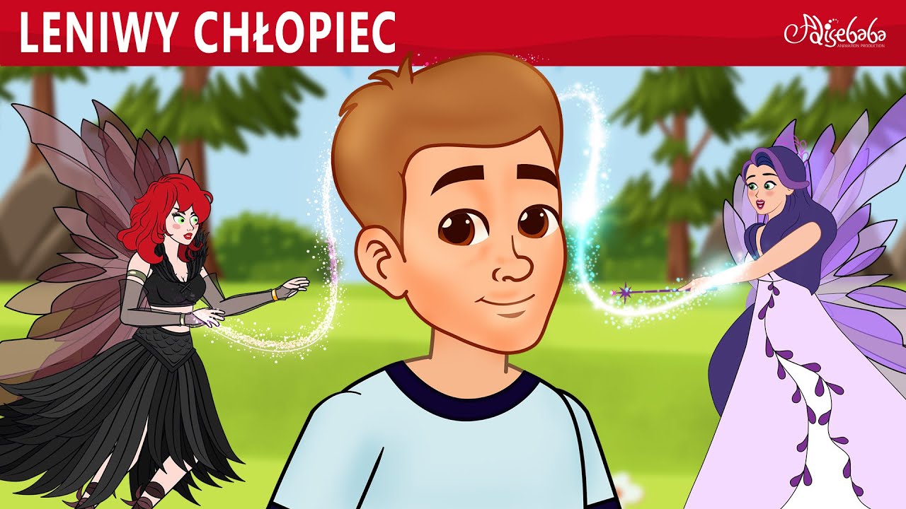 Leniwy Chłopiec 🧚 | Bajki po Polsku | Bajka i opowiadania na Dobranoc | Kreskówka