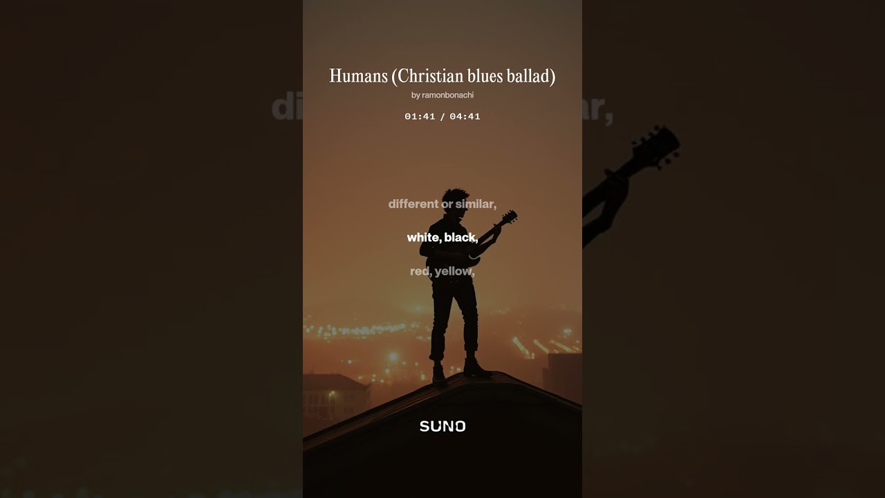 Humans Christian blues ballad