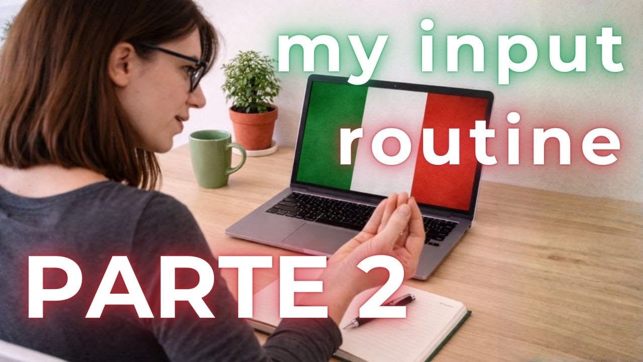 2️⃣ La mia routine – Quando NON uso sottotitoli? Quanto INPUT al giorno? | 31 Days Italian Listening
