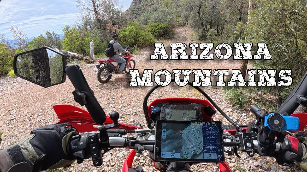 Honda CRF300L's Up In The Mountains! Arizona