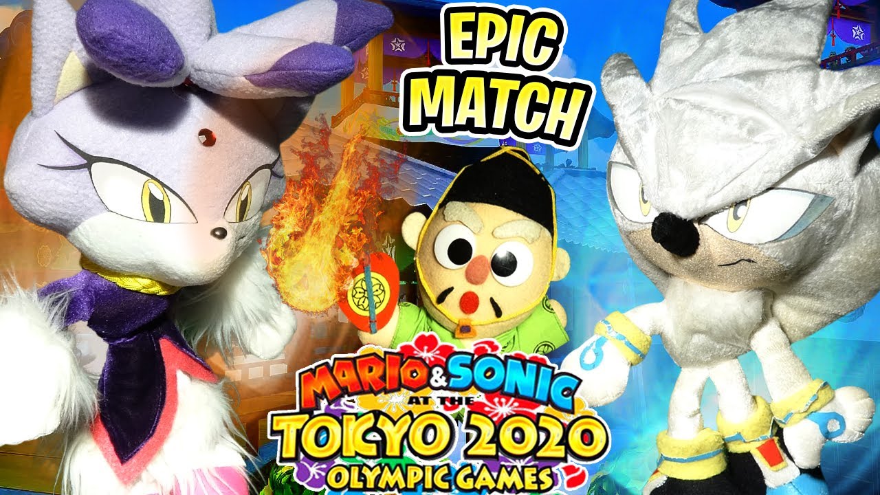 Silver vs Blaze !! Crazy Fun Match !! Mario & Sonic Tokyo 2020 Olympic Games !!  ᴴᴰ