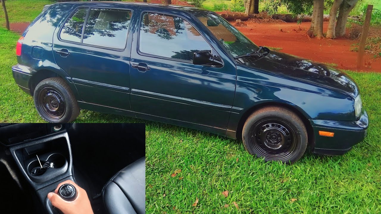 COMO TROCAR AS MARCHAS DO CARRO GOLF GLX 2.0,1997 (PASSO-A PASSO) 👍 