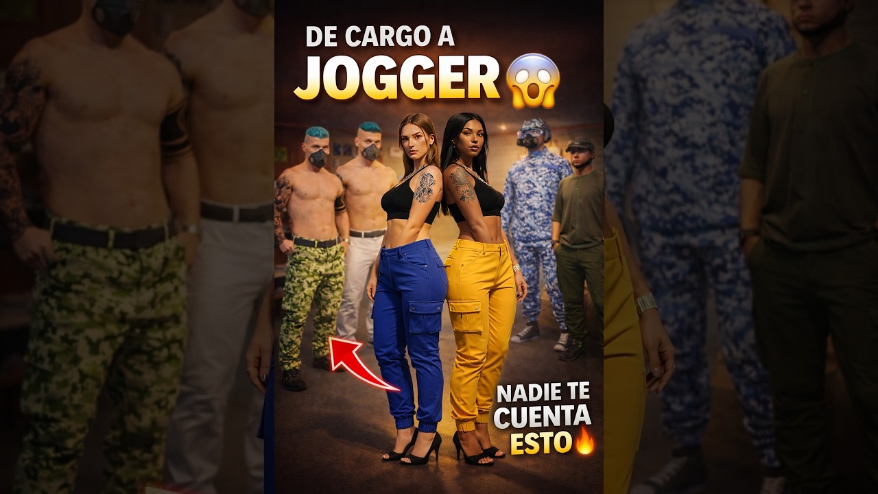 De cargo a joggers Nadie te cuenta.