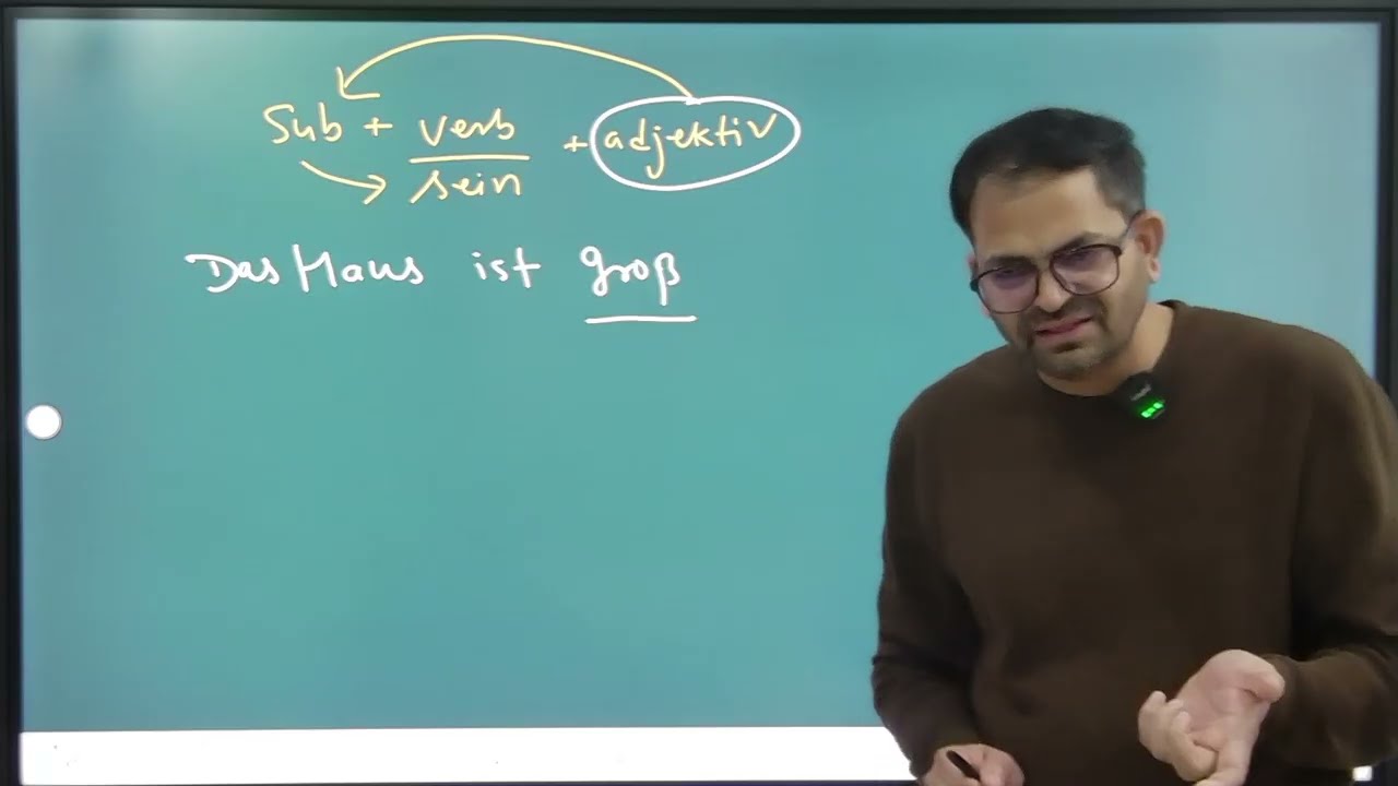 A1: Use of Adjectives in German Grammar & ADUSO: Aber, denn, und, sondern & oder