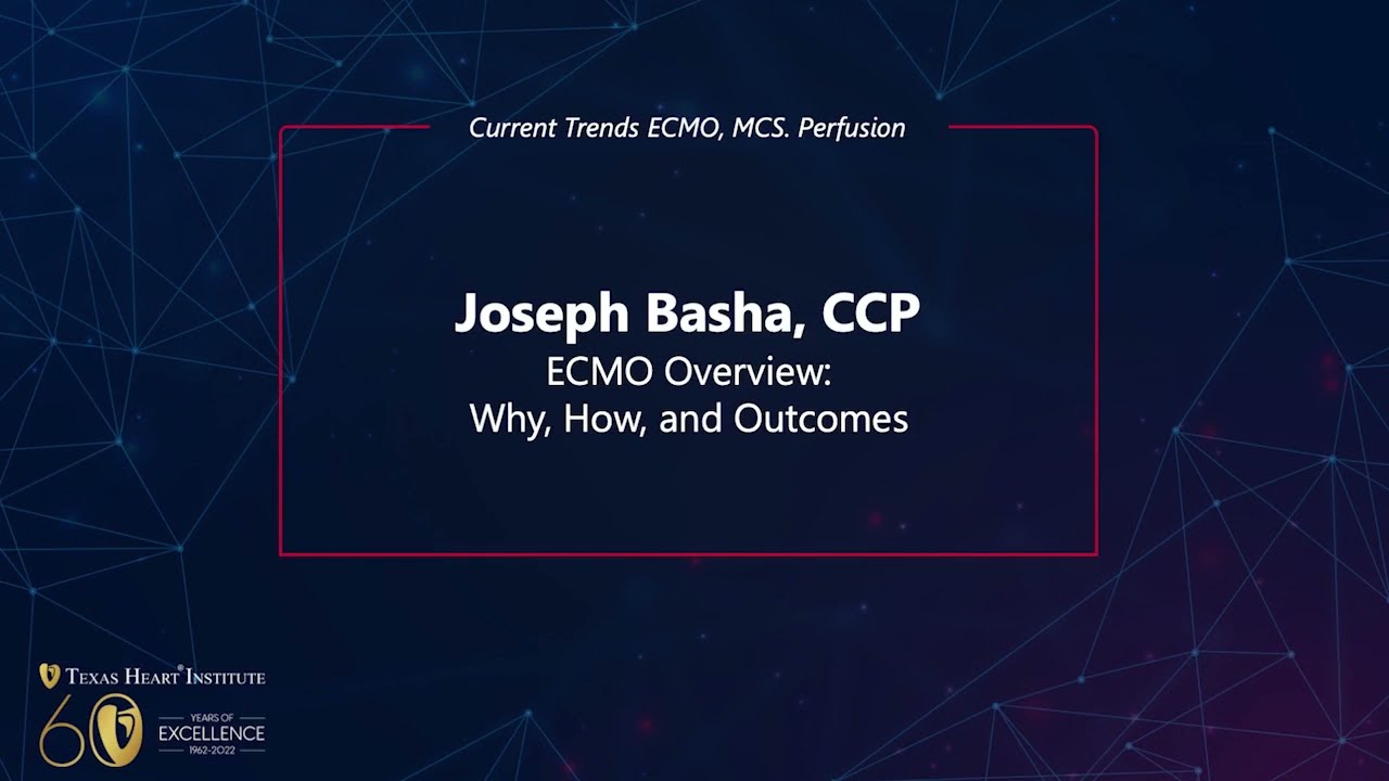 ECMO Overview of Why, How, and Outcomes